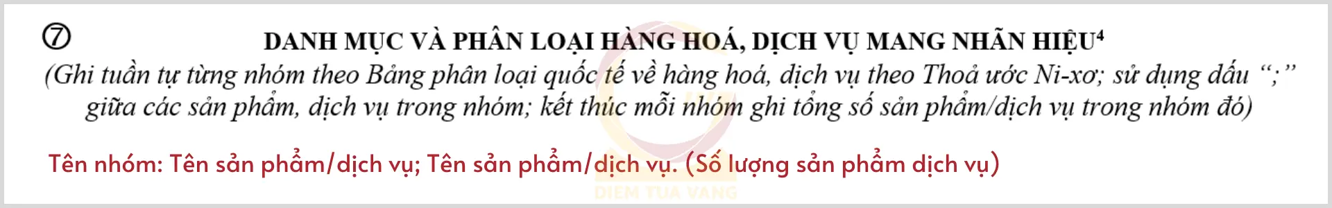 danh mục và phân loại hàng hóa dịch vụ