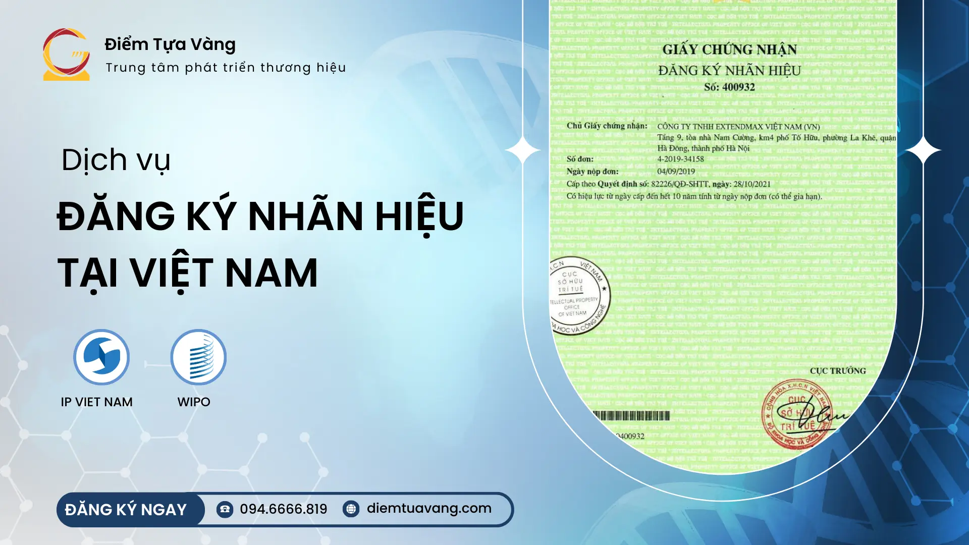 dịch vụ đăng ký nhãn hiệu tại việt nam